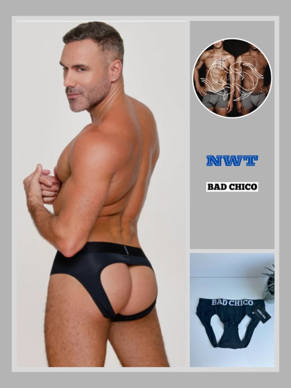 BAD CHICO - Midnight - Jock - Black (Size L)